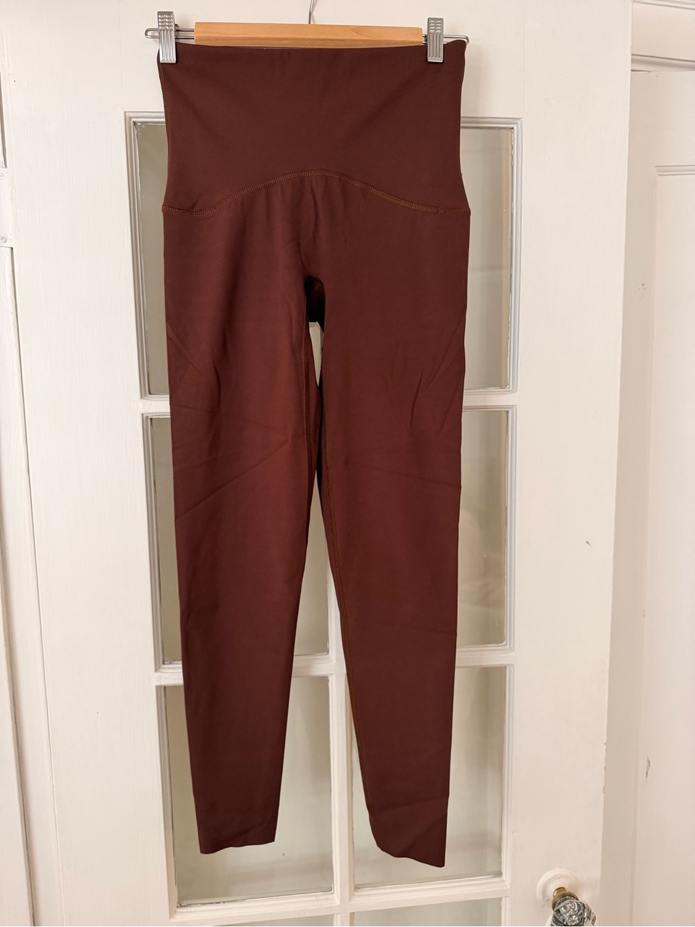 Spanx Booty Boost High-Waist Brown Leggings
